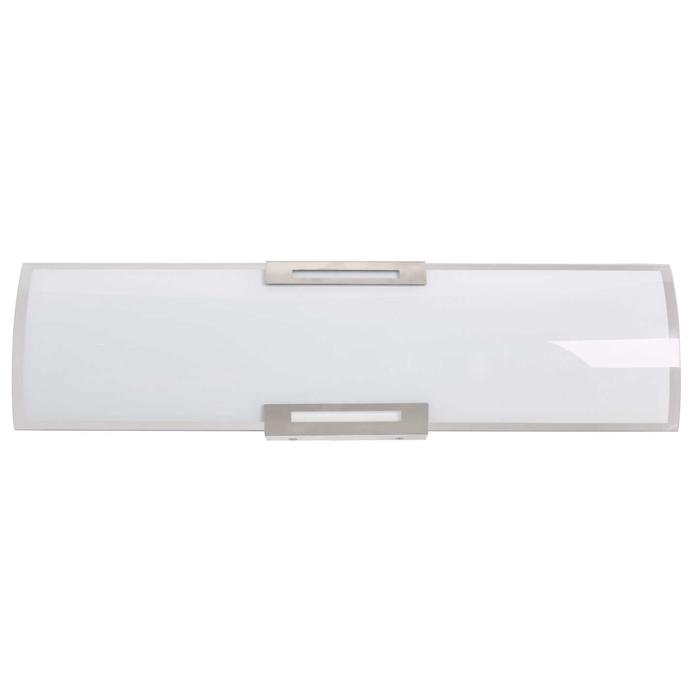 Curved Gass Panel LED Vanity
