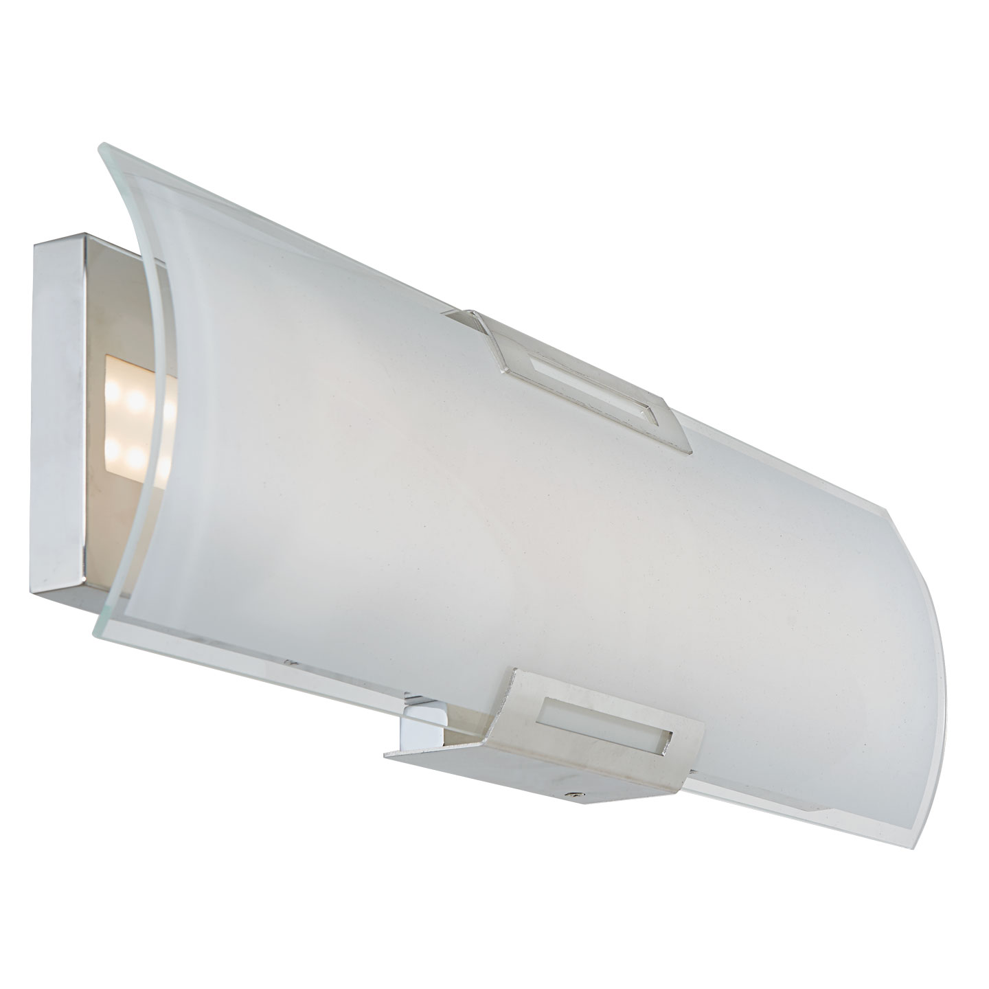 Curved Gass Panel LED Vanity - Image 11