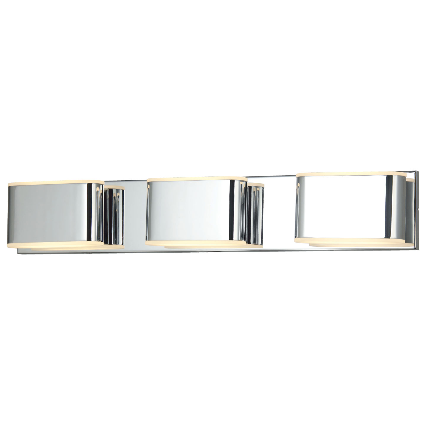 3 Light Metal Vanity Fixture - Image 2