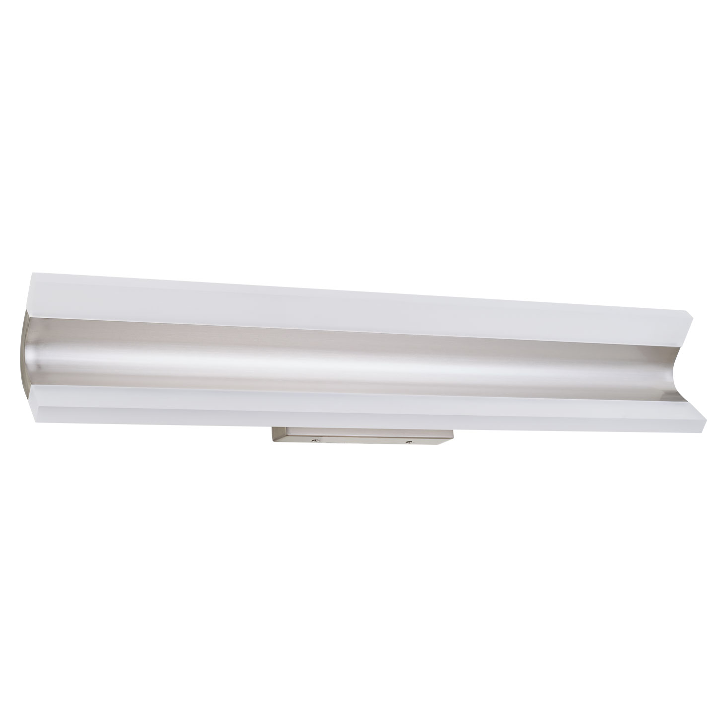 Medium Curved Acrylic Twin Bar Vanity