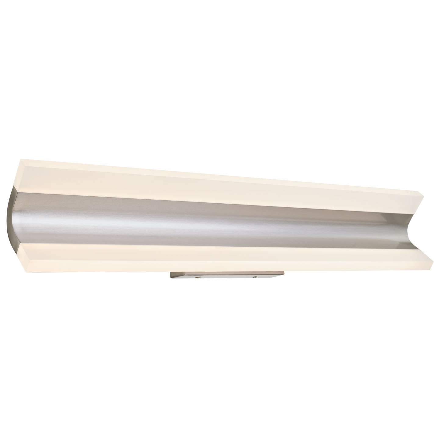 Medium Curved Acrylic Twin Bar Vanity - Image 2