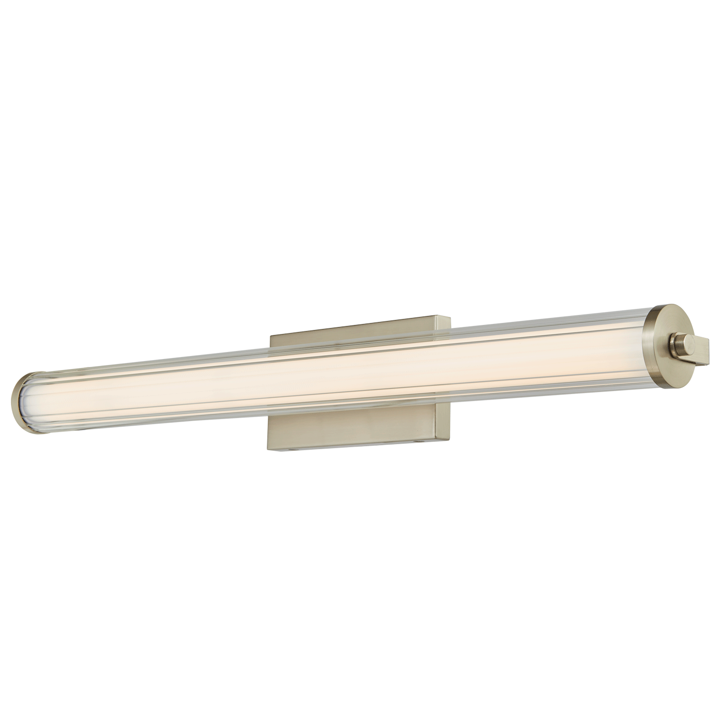 Medium Fluted Clear Glass Vanity - Image 24