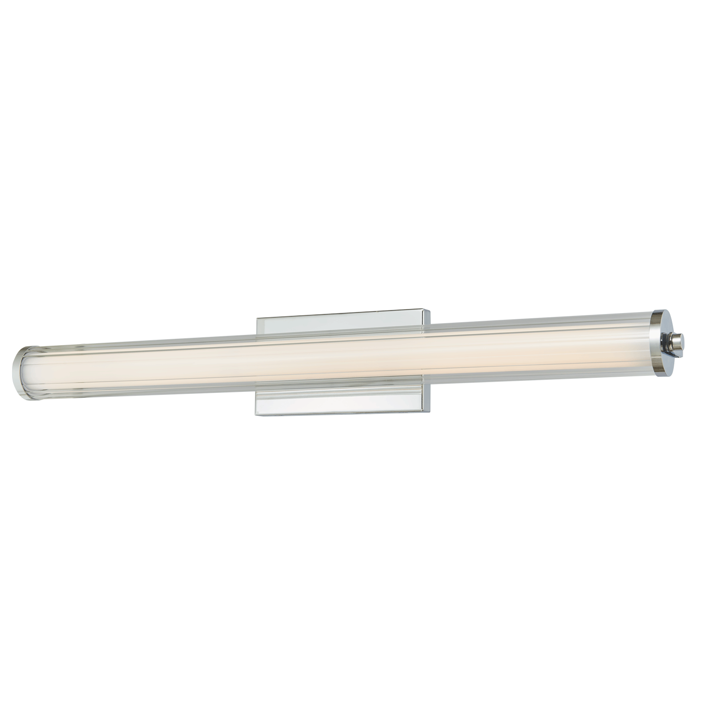 Medium Fluted Clear Glass Vanity - Image 17