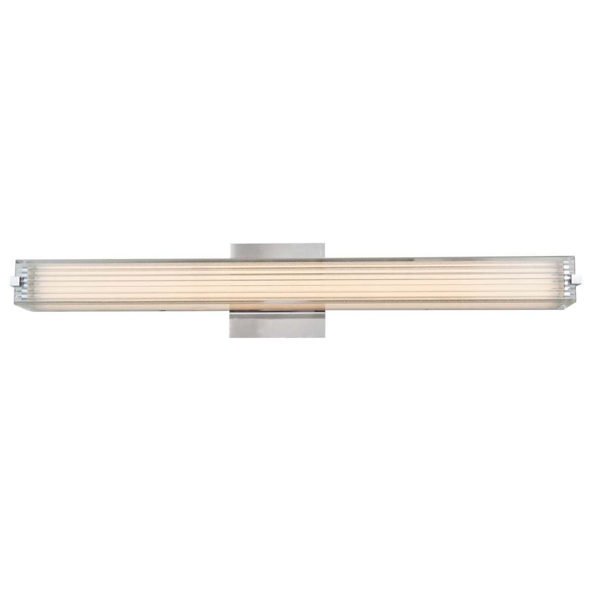 Ribbed Square Glass Vanity - Image 2