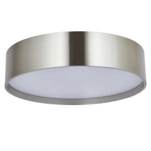 10" 3CCT Metal Cylinder Flushmount - BN-Brushed Nickel