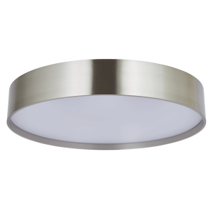 14" 3CCT Metal Cylinder Flushmount - BN-Brushed Nickel