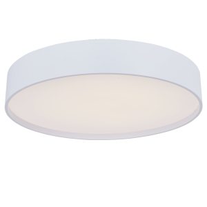 14" 3CCT Metal Cylinder Flushmount - MW-Matte White