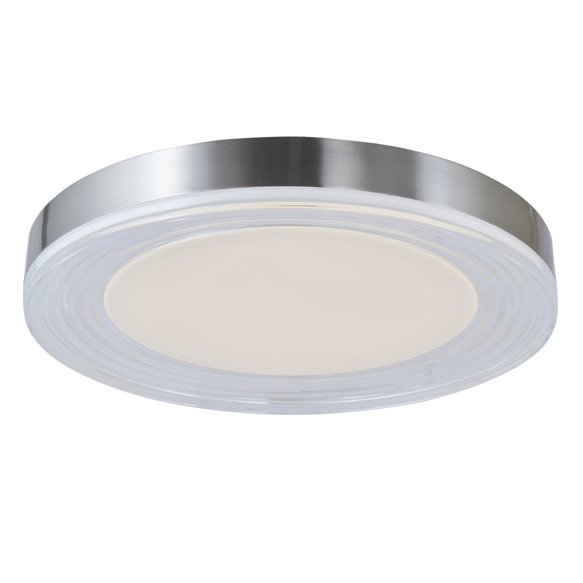 3CCT 20" Ribbed Acrylic Low Profile Flushmount - Image 8