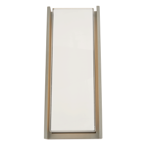 Large Wet Location Miter Glass Wall Fixture - SL-Silica