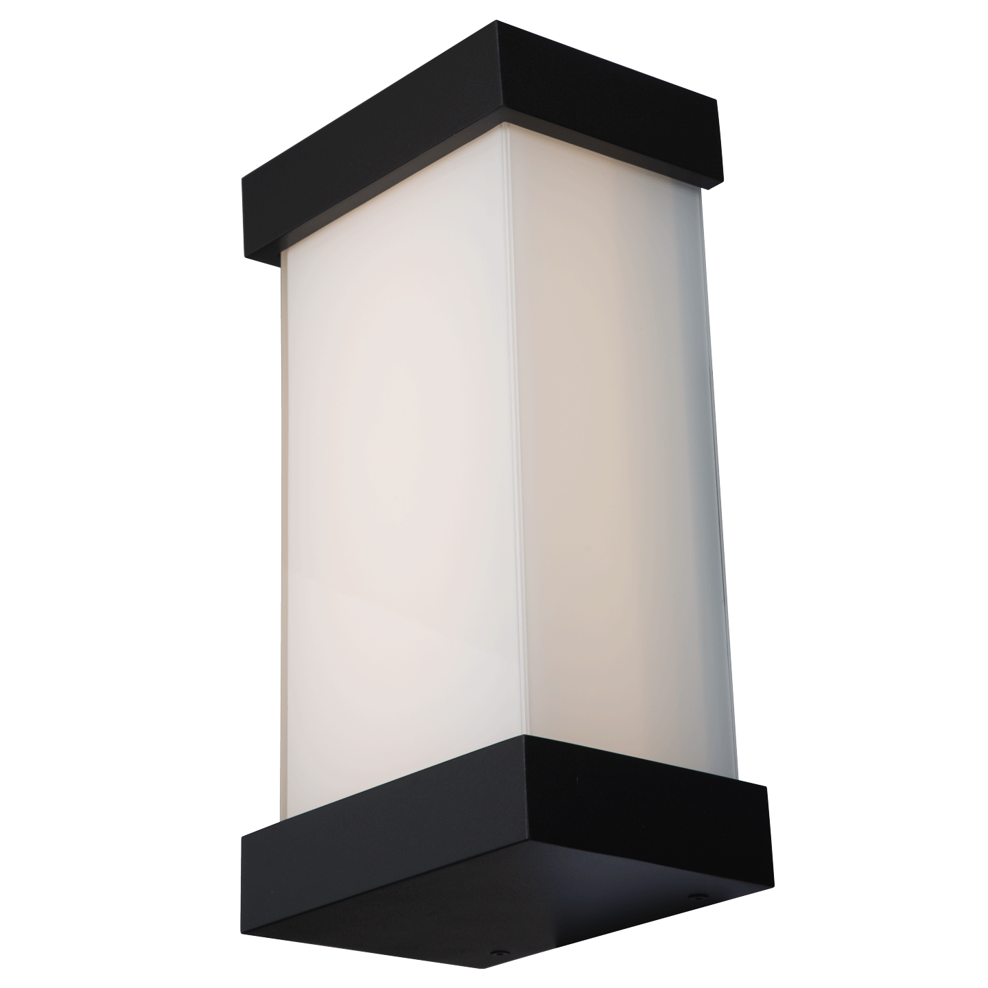 Small Wet Location Miter Glass Wall Fixture