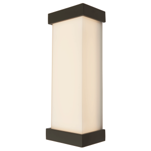 Large Wet Location Miter Glass Wall Fixture - MB-Matte Black