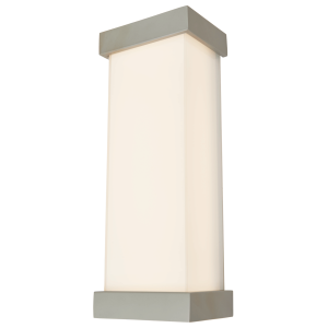 Large Wet Location Miter Glass Wall Fixture - SL-Silica