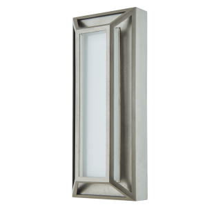Small Wet Location Miter Glass Wall Fixture - SL-Silica