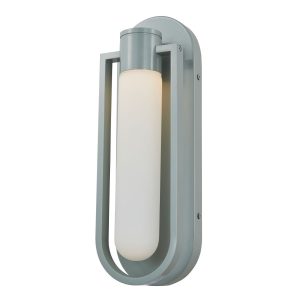 Marine Grade Wet Location Wall Fixture with Frosted Glass Diffuser - SL-Silica