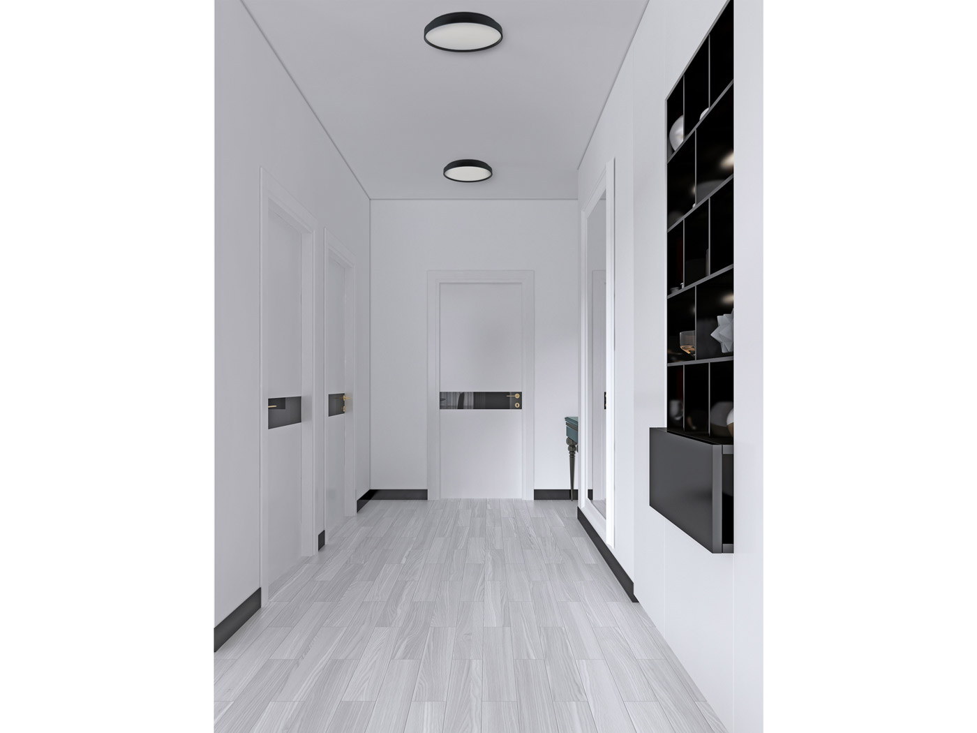13" Low Profile Flushmount with Soft Uplight - Image 6