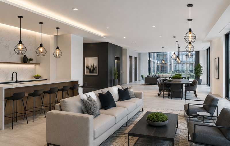 Lights-in-condo